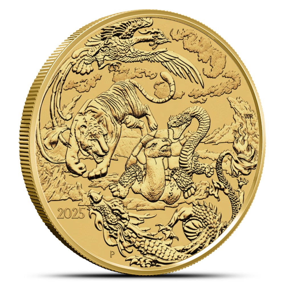 2025 1 oz Australian Gold Chinese My