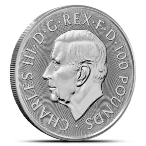 2025 1 oz British Platinum Tudor Beasts The Queen’s Panther Coin (BU)