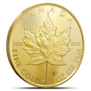 2025 1 oz Canadian Gold Maple Leaf Coin (BU)