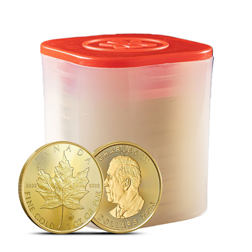 2025 1 oz Canadian Gold Maple Leaf T