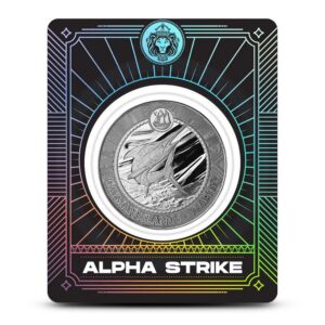 2025 1 oz Cayman Islands Silver Sea Life Marlin Coin (Alpha Strike, Proof-Like)