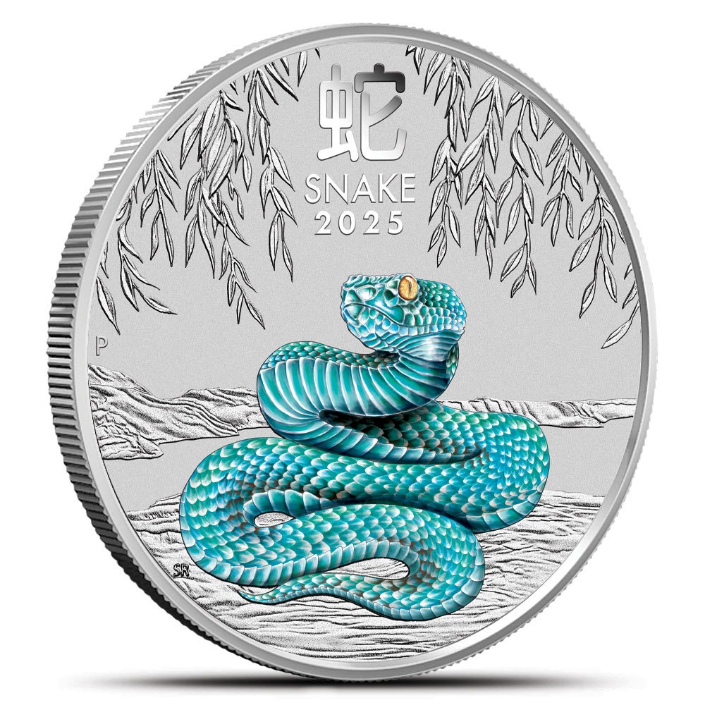 1 oz Colorized Australian Silver Lun