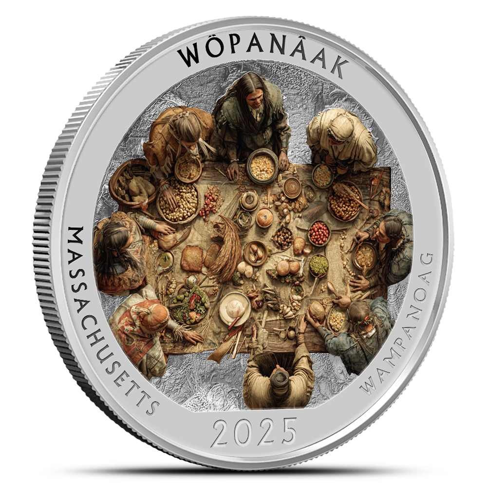 1 oz Colorized Native America the Be