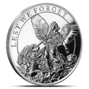 2025 1 oz Falkland Island Silver Remembrance Day Coin (BU)