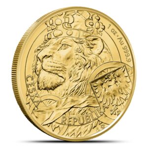 2025 1 oz Niue Czech Lion Gold Coin (BU)