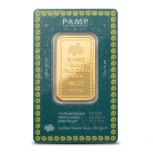 2025 1 oz PAMP Suisse Diwali Festival of Lights Gold Bar (New w/ Assay)