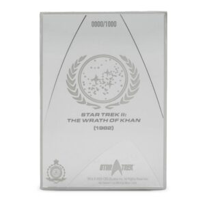 2025 1 oz Proof Colorized Niue Silver Star Trek The Wrath of Khan Coin (Box + CoA)