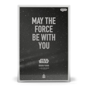 2025 1 oz Proof Colorized Niue Silver Star Wars The Empire Strikes Back Foil (Box + CoA)