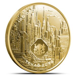 2025 1 oz Republic of Chad Gold AI Coin (Proof-Like)