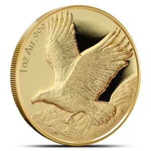 2025 1 oz Samoa Gold Golden Eagle Coin (BU)