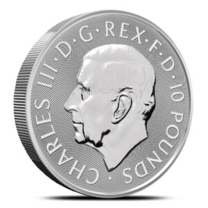 2025 10 oz British Silver Tudor Beasts The Queen’s Panther Coin (BU)