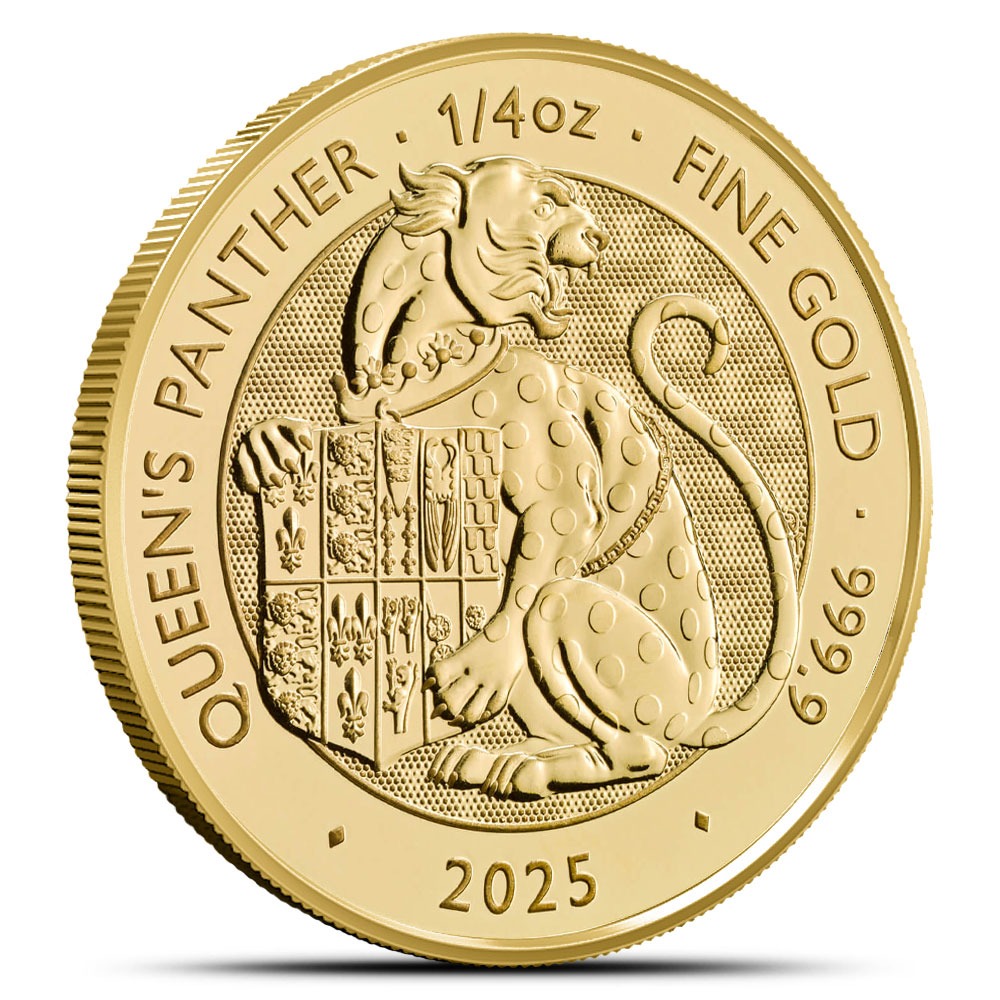 2025 1/4 oz British Gold Tudor Beast
