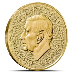 2025 1/4 oz British Gold Tudor Beasts The Queen’s Panther Coin (BU)