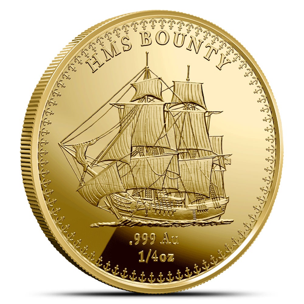 1/4 oz Pitcairn Islands Gold Bounty