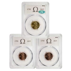 2025 3-Coin Omega-Privy Pennies Lot #202