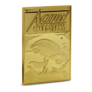 2025 5 oz Niue Silver 90 Years of DC Golden Era Action Comics #1 Coin (Box + CoA, Gilded)