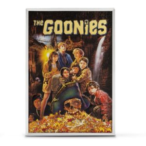 2025 5 oz Proof Colorized Niue Silver The Goonies Coin (Box + CoA, Gilded)