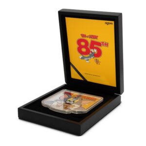 2025 5 oz Proof Colorized Niue Silver Tom and Jerry 85th Anniversary Coin (Box + CoA)