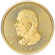 2025 1 oz Canadian Maple Leaf Gold Coin