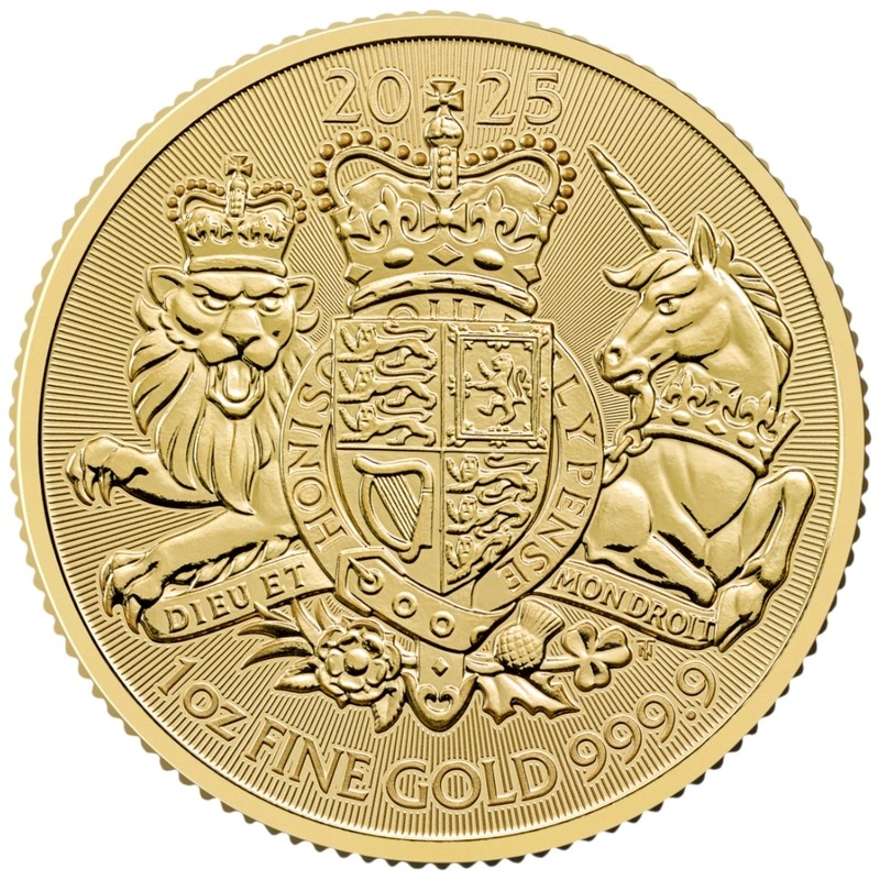 Buy 2025 1 oz Royal Arms Gold Coin