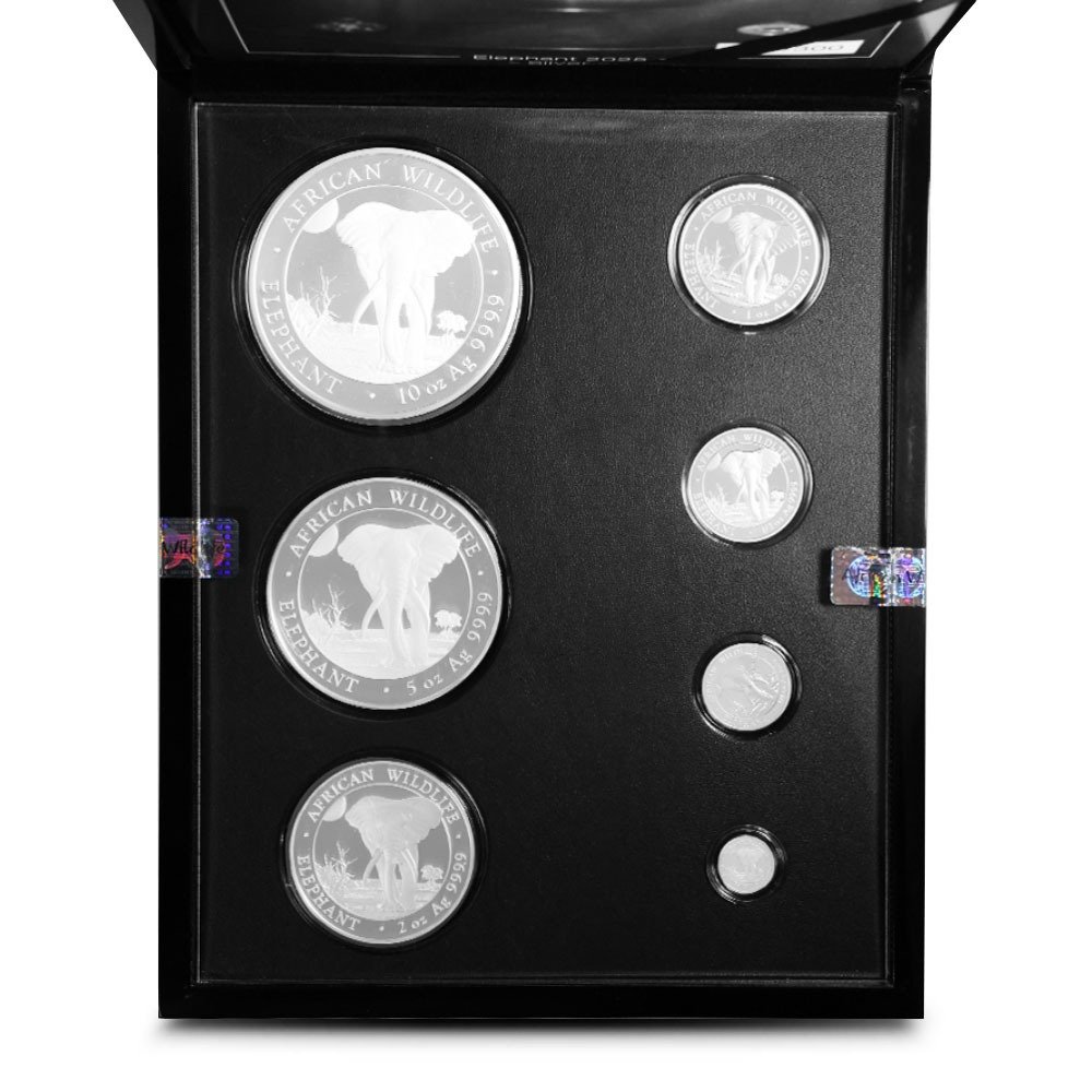 Somalia Silver Elephant First Struck