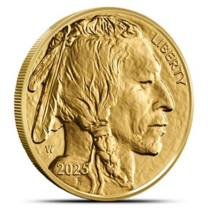 2025-W 1 oz Proof American Gold Buffalo Coin (Box + CoA)