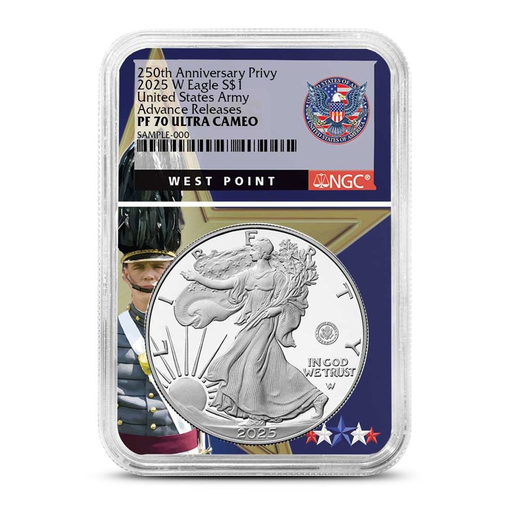 2025-W 1 oz Proof Army Privy America