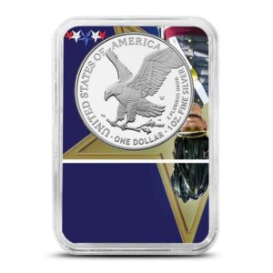 2025-W 1 oz Proof Army Privy American Silver Eagle Coin NGC PF70 UCAM Advanced Release