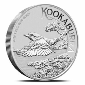 2026 1 Kilo Australian Silver Kookaburra Coin (BU)