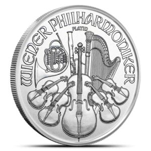 2026 1 oz Austrian Platinum Philharmonic Coin (BU)