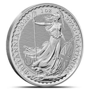 2026 1 oz British Platinum Britannia Coin (BU)