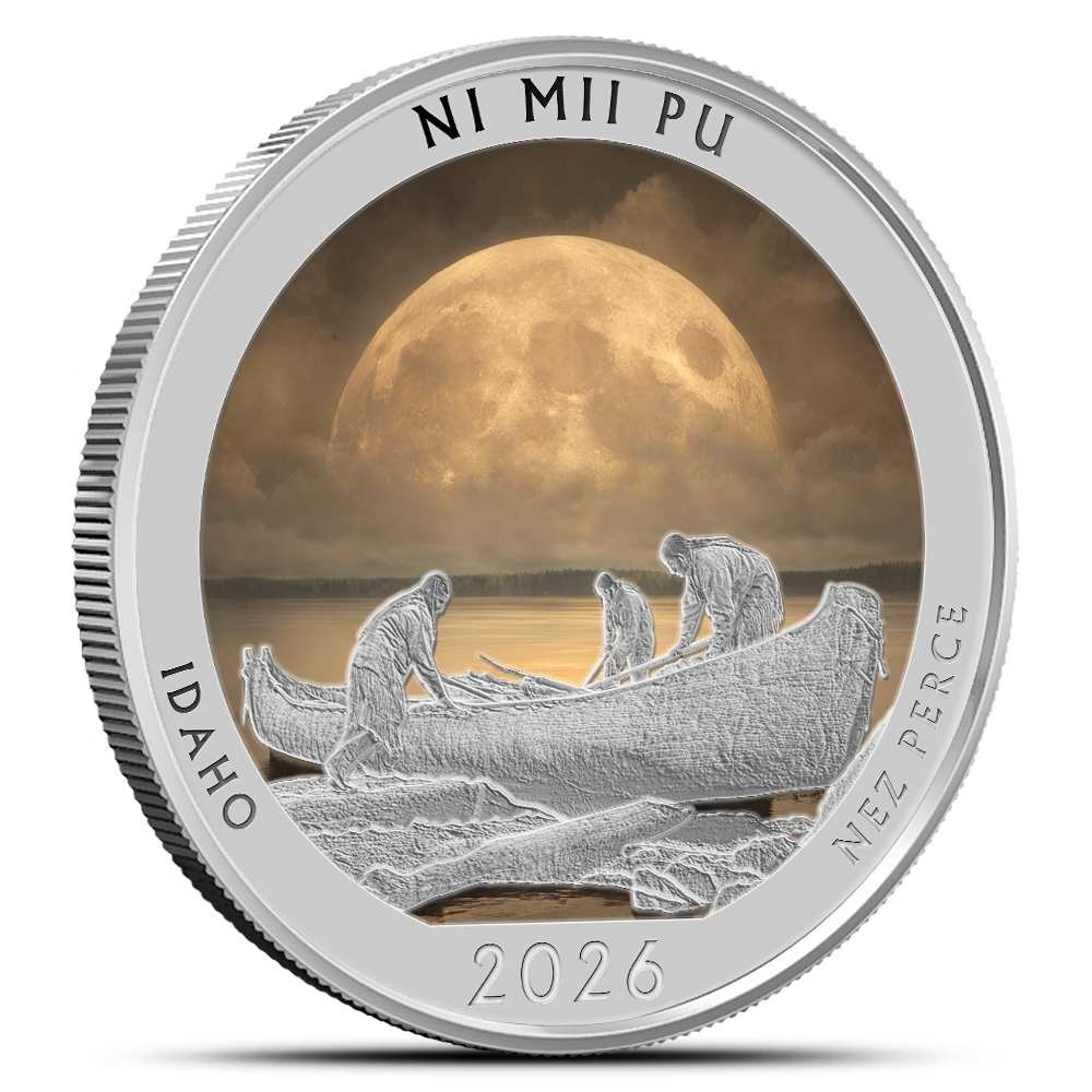 2026 1 oz Colorized Native America