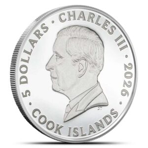 2026 1 oz Proof Cook Islands Silver Seven Deadly Sins Gluttony Coin