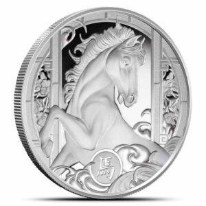 2026 1 oz Proof Niue Silver Lunar Year of the Horse Coin (Box + CoA)