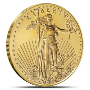 2026 1/2 oz American Gold Eagle Tube (40 Coins, BU)