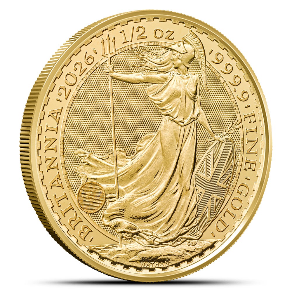 2026 1/2 oz British Gold Britannia