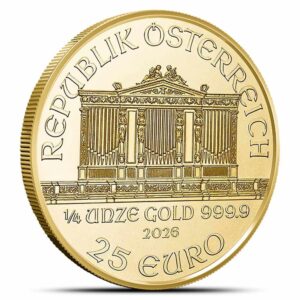 2026 1/4 oz Austrian Gold Philharmonic Coin (BU)