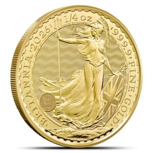 2026 1/4 oz British Gold Britannia Coin (BU)