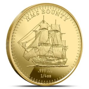2026 1/4 oz Pitcairn Islands Gold Bounty Coin (BU)