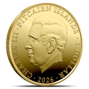 2026 1/4 oz Pitcairn Islands Gold Lunar Year of the Horse Coin (BU)