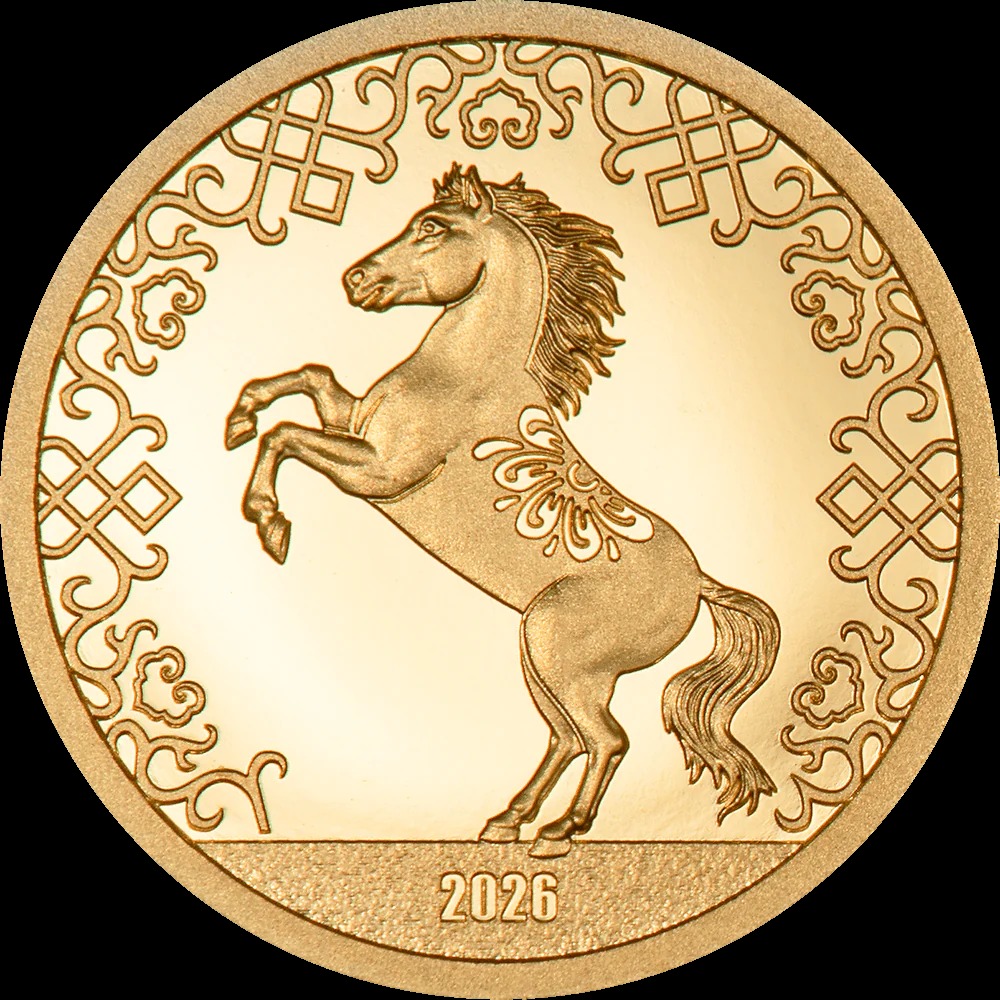 2026 2 oz Year of the Horse Gold Coi