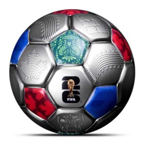 2026 3 oz Solomon Islands Colorized Silver FIFA Soccer Ball Spherical Coin (Box + CoA)