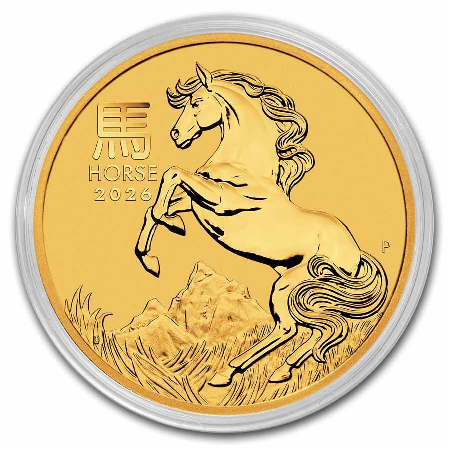 2026 Australia 2 oz Gold Lunar Horse