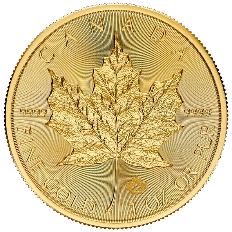 2026 1 oz Canadian Maple Leaf Gold