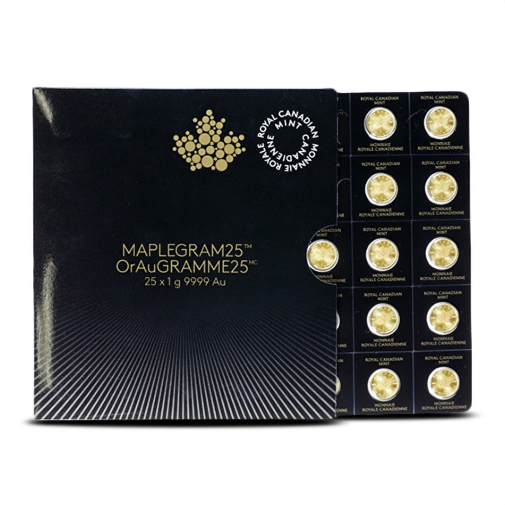 25 Gram Canadian Gold MapleGram