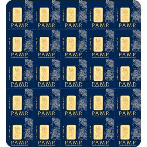 25 Gram PAMP Suisse Divisible Gold