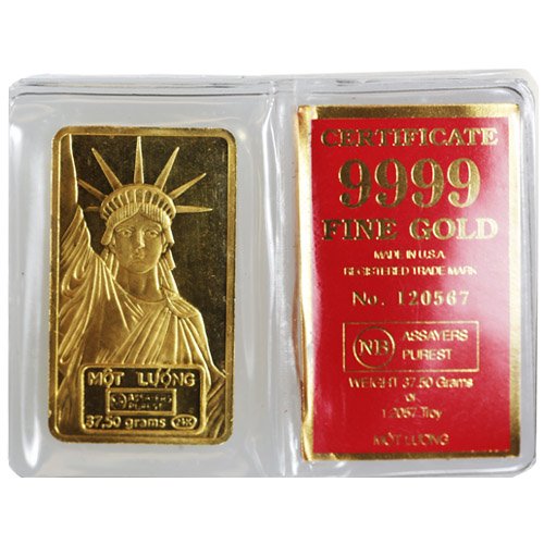 37.50 Gram Vietnam Mot Luong Gold