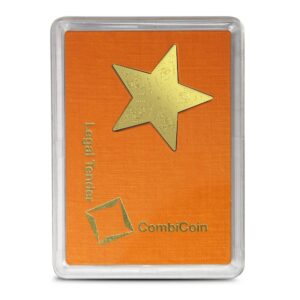 5 Gram Cook Island Valcambi Gold Star CombiCoin (5x1g w/ Assay)