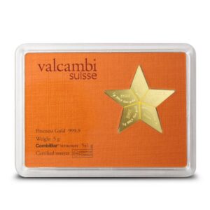 5 Gram Cook Island Valcambi Gold Star CombiCoin (5x1g w/ Assay)