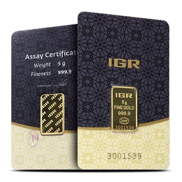 5 Gram Istanbul Gold Refinery Gold